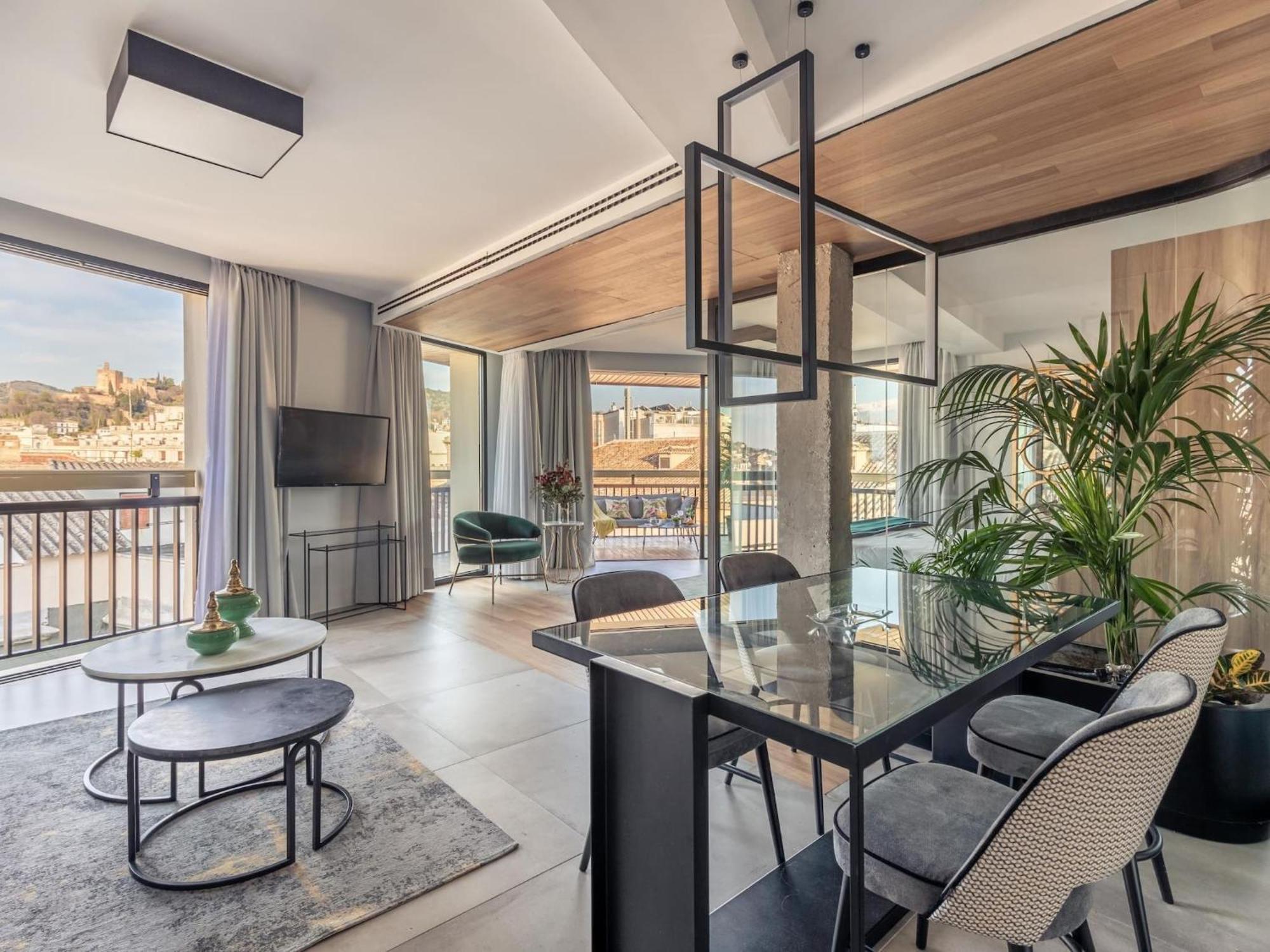 Luxury Alhambra Penthouse Collection Apartment Granada Exterior foto