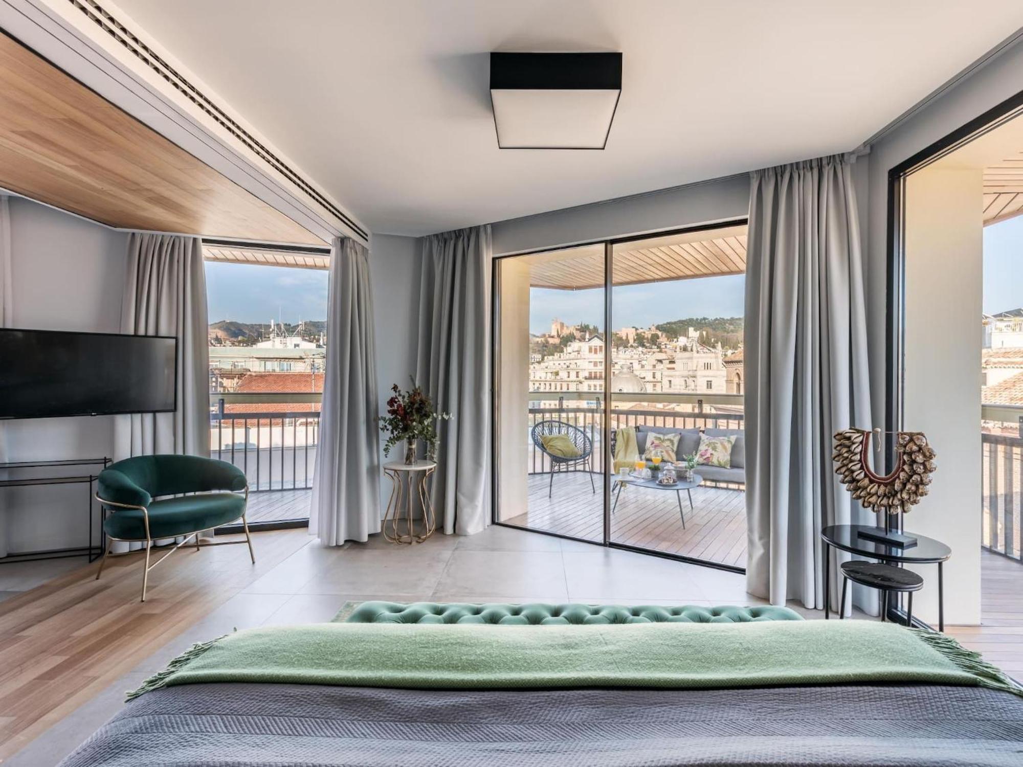 Luxury Alhambra Penthouse Collection Apartment Granada Exterior foto